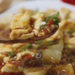 Cách làm đậu hũ non sốt cay thơm