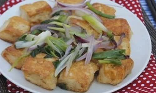Cách Làm Đậu Hũ Rang Muối Đậm Đà Cực Ngon Cơm
