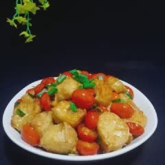 Cách làm đậu hũ sốt cà chua bi