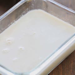Cách làm đậu hũ sữa hạnh nhân