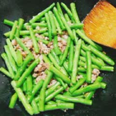 Đậu đũa xào thịt băm