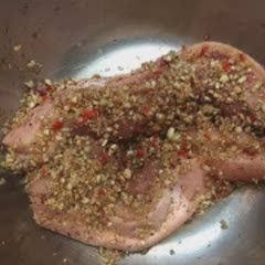 Cách làm ba rọi một nắng nướng bếp than