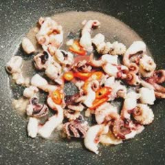 Cách Làm Bạch Tuộc Xào Cần Tây, Bắp Non, Bổ Dưỡng