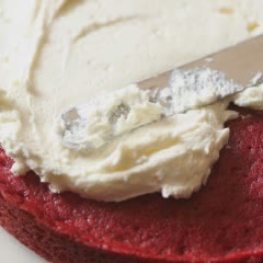 Cách làm Bánh bông lan Red Velvet nướng