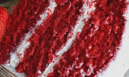 Cách làm Bánh bông lan Red Velvet nướng