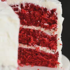 Cách làm Bánh bông lan Red Velvet nướng