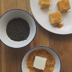 Cách làm bánh dừa tẩm mè đậu phộng