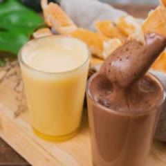 Cách Làm Bánh Mì Chấm Kem Trứng - Cacao | Béo Ngậy