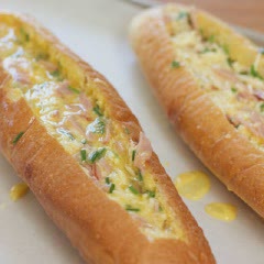 Cách làm Bánh mì nướng trứng