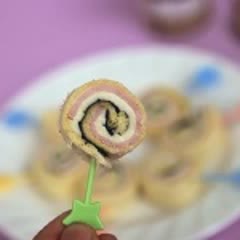 Cách Làm Bánh Mì Sandwich Cuộn Thịt Xông Khói Ngon