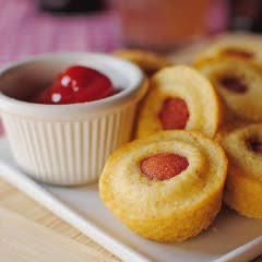 Cách làm Bánh muffin xúc xích