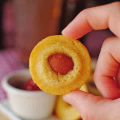 Cách làm Bánh muffin xúc xích