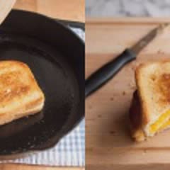 Cách Làm Bánh Sandwich Kẹp Phô Mai Ngon Miệng