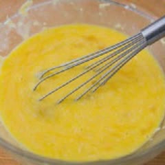 Cách làm Bánh trứng cải bó xôi