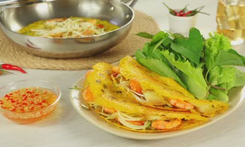 Cách Làm Bánh Xèo | Vàng Ươm Giòn Rụm Tại Nhà