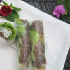 Cách làm Bắp Bò Ngâm Mắm cuộn bún đậm đà hương vị