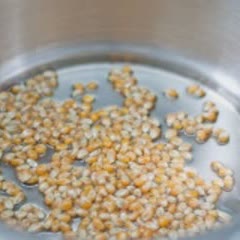 Cách làm bắp rang bơ caramel