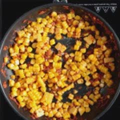 Cách Làm Bắp Xào Đút Lò Phô Mai