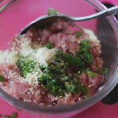 Cách làm bầu nhồi thịt bằm