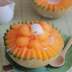 Cách Làm Bingsu Dưa Lưới Mát Lạnh Siêu Ngon Ở Nhà