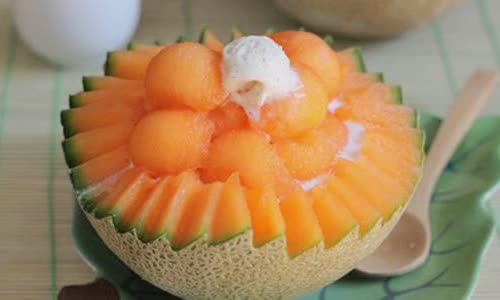 Cách Làm Bingsu Dưa Lưới Mát Lạnh Siêu Ngon Ở Nhà