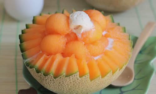 Cách Làm Bingsu Dưa Lưới Mát Lạnh Siêu Ngon Ở Nhà