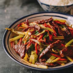 Cách Làm Bò xào Cay Tứ Xuyên