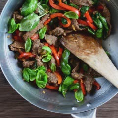 Cách Làm Bò Xào Húng Quế