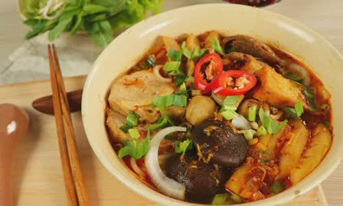 Cách Nấu Bún Bò Chay | Cho Ngày Rằm Thanh Đạm