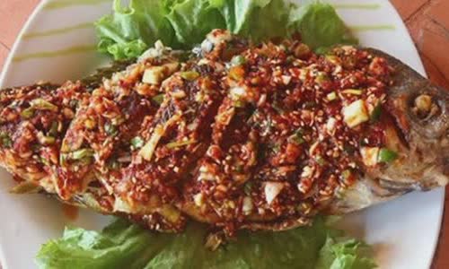 Cách Làm Cá Chiên Giòn Sốt Mè Cay Ngon Khó Cưỡng