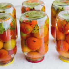 Cách làm Cà chua ngâm giấm