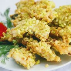 Cách làm Cá Diêu Hồng Chiên Cốm giòn rụm thơm ngon tại nhà 