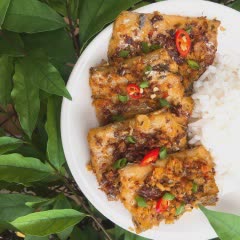 Cách làm Cá Hố muối chiên sả ớt