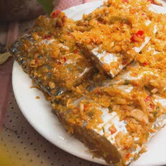 Cách làm Cá Hố muối chiên sả ớt