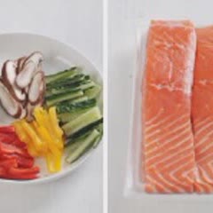 Cách làm Cá Hồi Cuộn Rau Nướng cực ngon, nhiều vitamin A
