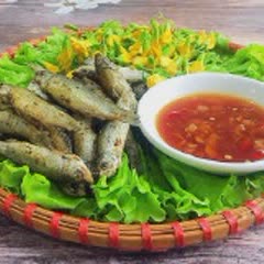 Cách Làm Cá Linh Chiên Giòn, Chấm Nước Sốt Mắm Me