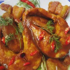 Cách Làm Cá Lóc Kho Chuối Xanh Dân Dã Thơm Ngon