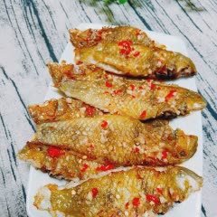 Cách làm cá mó chiên mắm tỏi