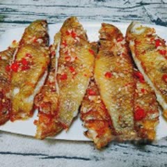 Cách làm cá mó chiên mắm tỏi