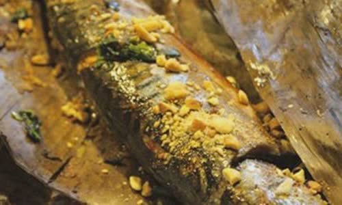 Cách làm cá nục nướng lá chuối