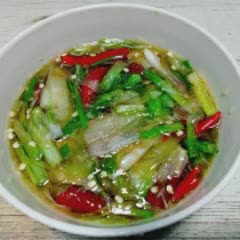 Cách làm cá đối kho dầu hành