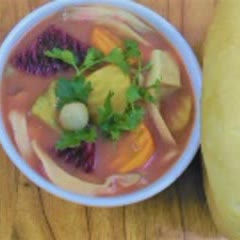 Cách nấu cà ri nấm đậu chay chấm bánh mì