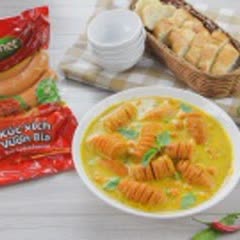Cách nấu cà ri xúc xích Vườn Bia