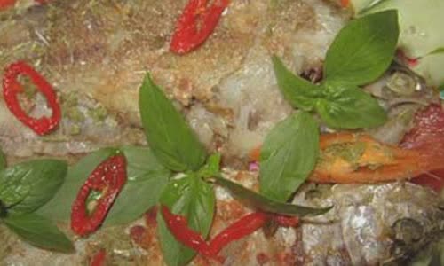 Cách làm cá thác lác chiên sả ớt