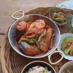 Cách làm cá thu hầm kim chi