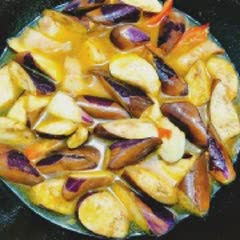 Cách làm cà tím kho thịt đậu hũ