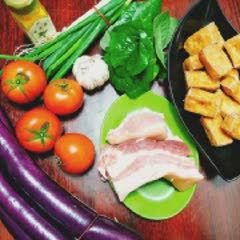 Cách làm cà tím kho thịt đậu hũ