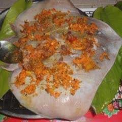 Cách làm cá đuối nướng nghệ