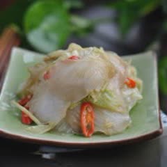 Cách làm cải thảo xào cay