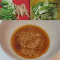 Cách làm cải thìa xào đậu hũ